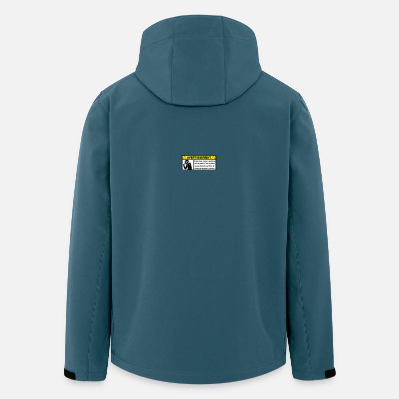 Leistungsstarkes Motorrad - Recycelte Männer Softshell-Jacke von Stanley/Stella - Dunkles Petrol