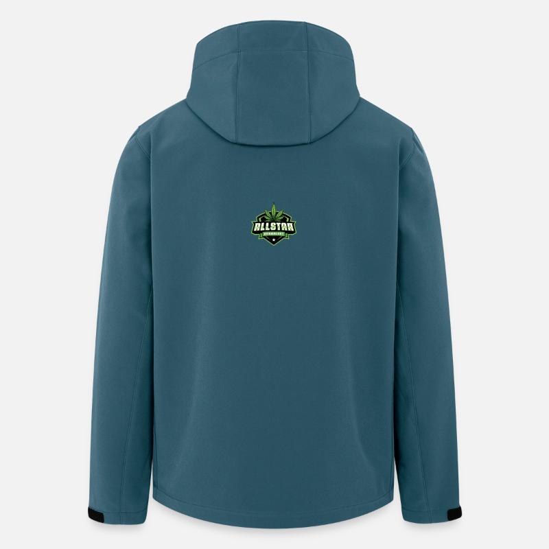 Allstar Herbalist - Recycelte Männer Softshell-Jacke von Stanley/Stella - Dunkles Petrol