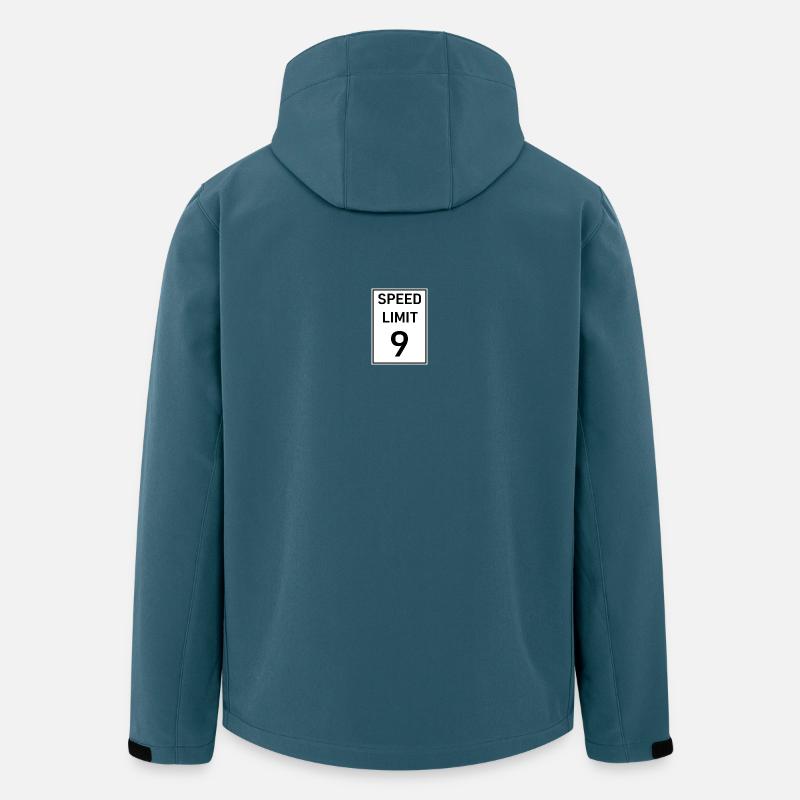 Einschränkung - Recycelte Männer Softshell-Jacke von Stanley/Stella - Dunkles Petrol