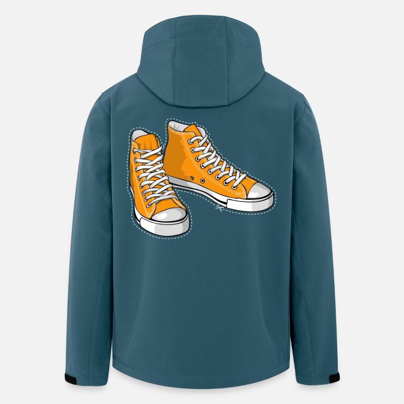 Orange sneakers - Recycelte Männer Softshell-Jacke von Stanley/Stella - Dunkles Petrol