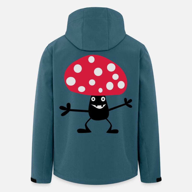 Naughty Toadstool - Men’s Recycled Softshell Jacket by Stanley/Stella - stargazer