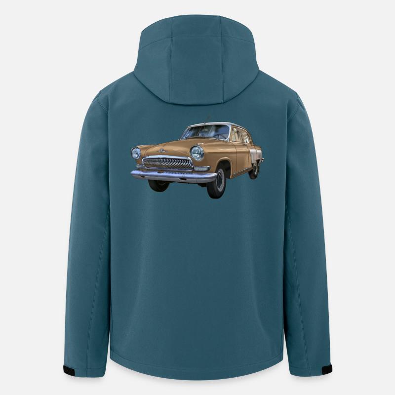 Wolga - Recycelte Männer Softshell-Jacke von Stanley/Stella - Dunkles Petrol