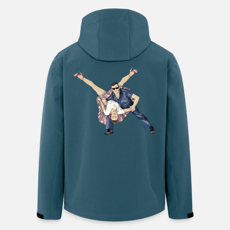 Rock and Roll - Recycelte Männer Softshell-Jacke von Stanley/Stella - Dunkles Petrol