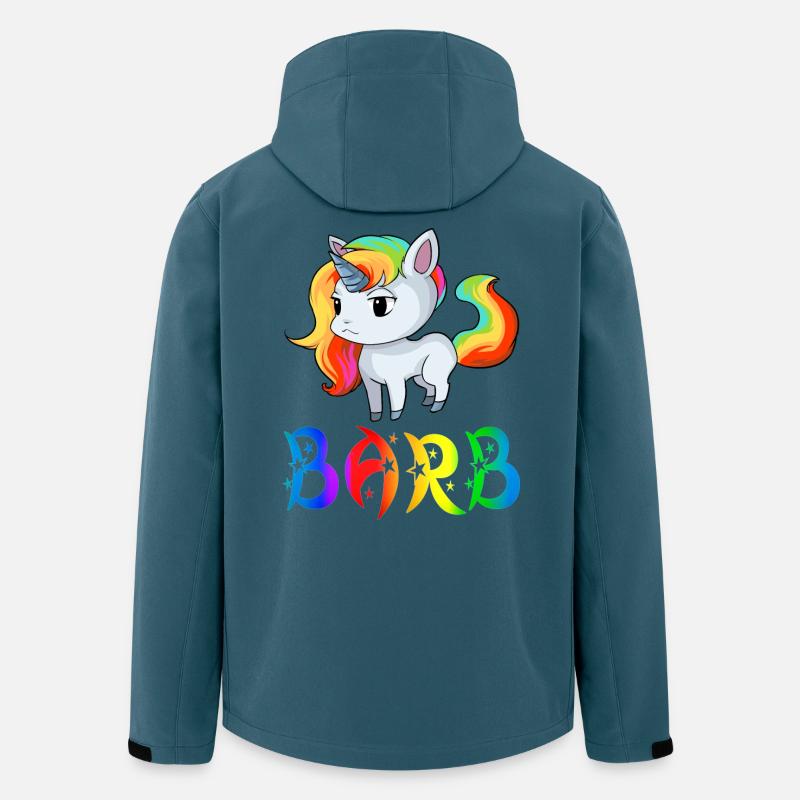 Einhorn Barb - Recycelte Männer Softshell-Jacke von Stanley/Stella - Dunkles Petrol