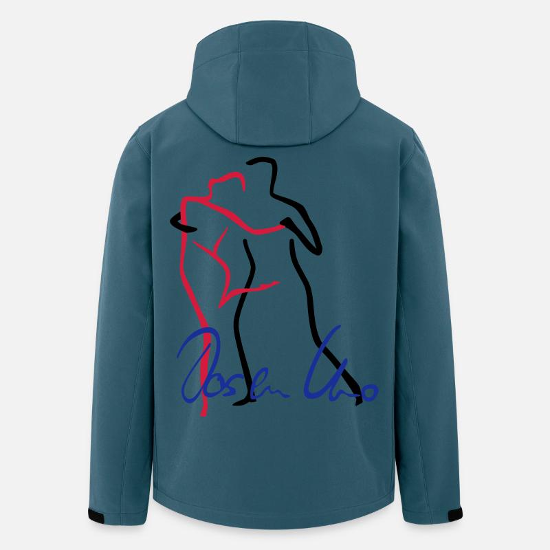 Tango-1 - Recycelte Männer Softshell-Jacke von Stanley/Stella - Dunkles Petrol
