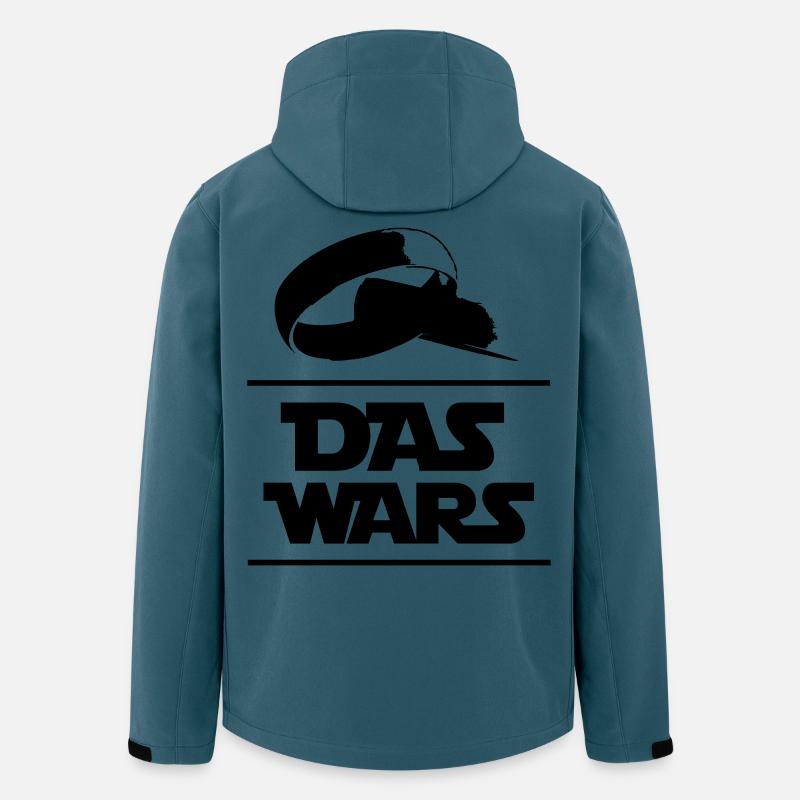 Das Wars - Heirat - Recycelte Männer Softshell-Jacke von Stanley/Stella - Dunkles Petrol