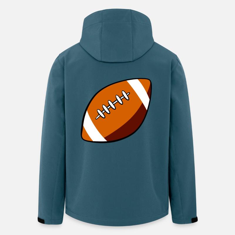 Rugby - Recycelte Männer Softshell-Jacke von Stanley/Stella - Dunkles Petrol