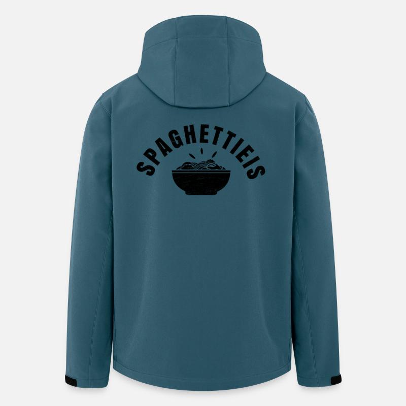 Spagetti Eis - Recycelte Männer Softshell-Jacke von Stanley/Stella - Dunkles Petrol
