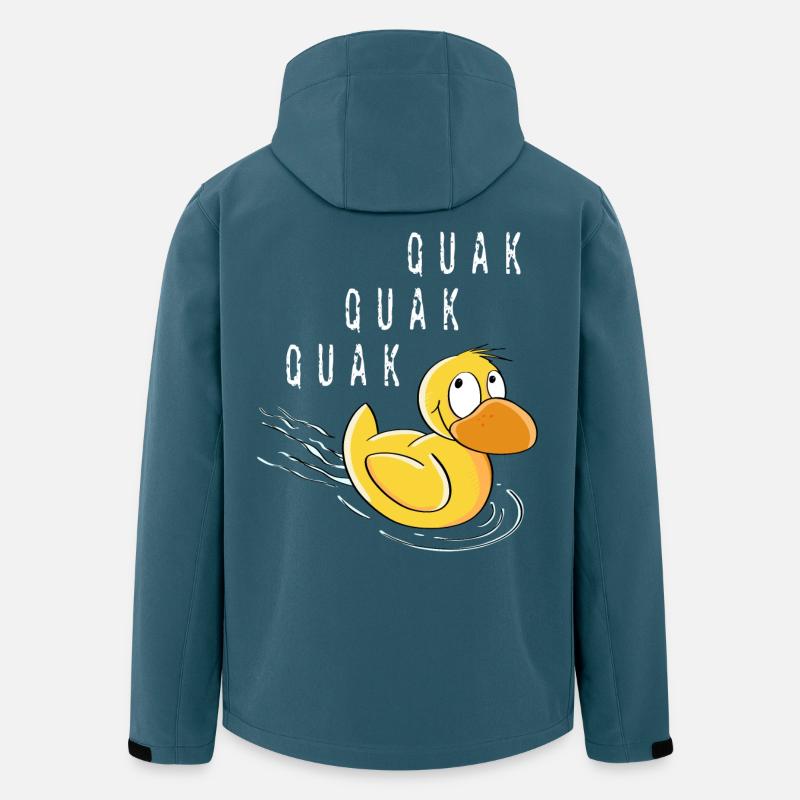 Quack Quack Duckling - Duck comic - Men’s Recycled Softshell Jacket by Stanley/Stella - stargazer