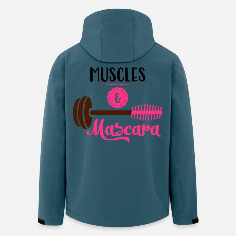 Fitness - Recycelte Männer Softshell-Jacke von Stanley/Stella - Dunkles Petrol