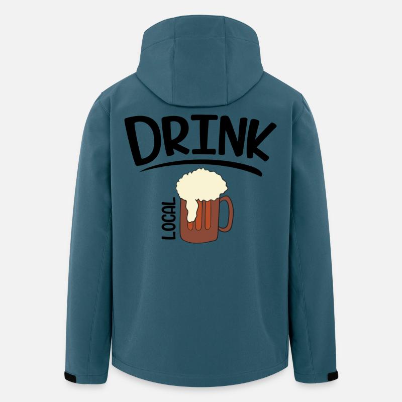beer - Men’s Recycled Softshell Jacket by Stanley/Stella - stargazer