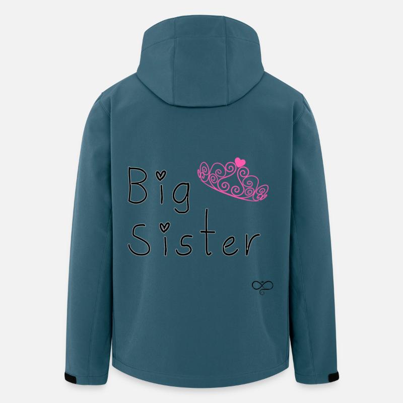 Große Schwester - Recycelte Männer Softshell-Jacke Discoverer von Stanley/Stella - Dunkles Petrol
