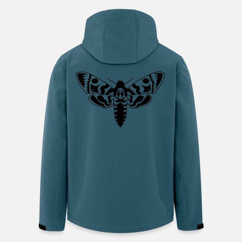 Motte - Recycelte Männer Softshell-Jacke von Stanley/Stella - Dunkles Petrol