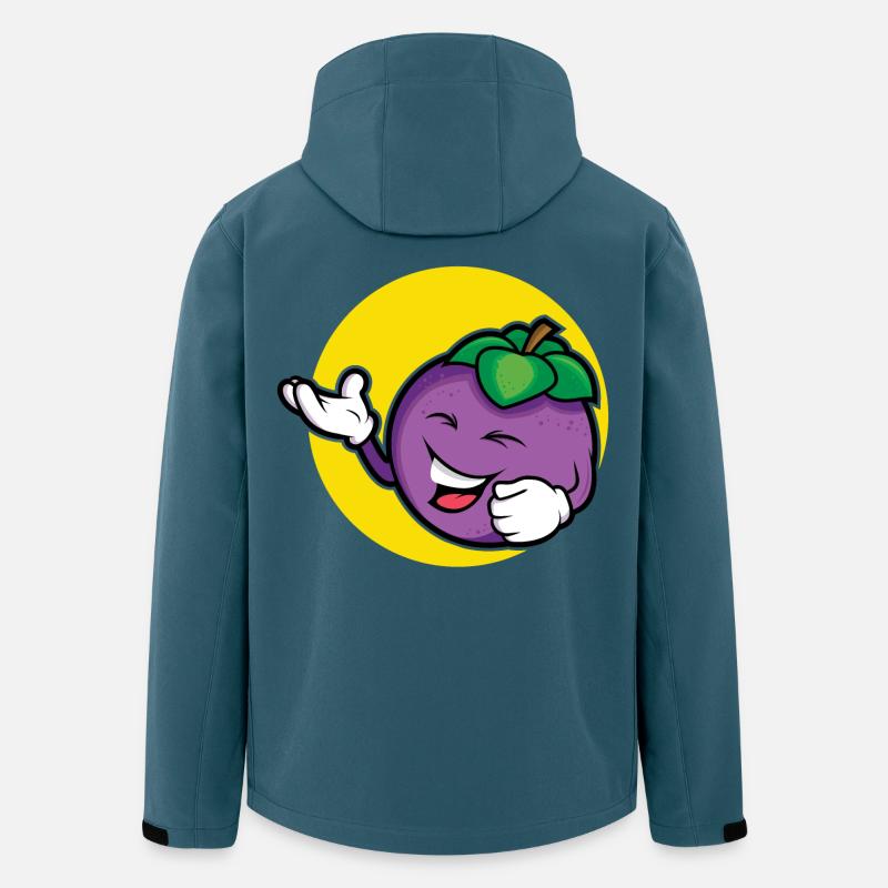 Conception de prune - Veste softshell homme en polyester recyclé Stanley/Stella - bleu pétrole foncé