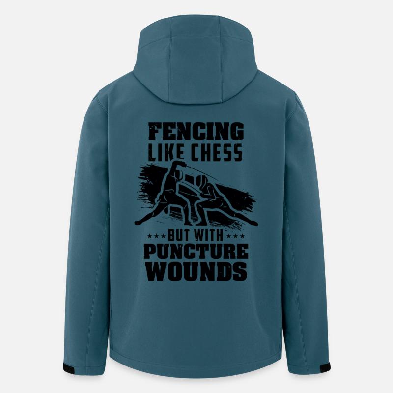 Fechten - Recycelte Männer Softshell-Jacke von Stanley/Stella - Dunkles Petrol