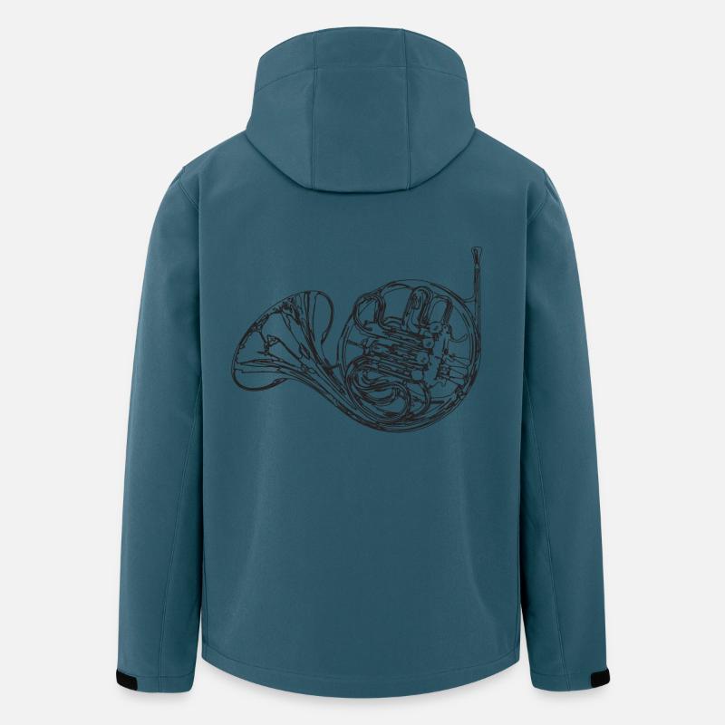 horn - Men’s Recycled Softshell Jacket Discoverer by Stanley/Stella - stargazer