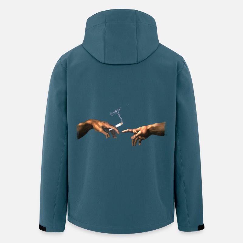 MichelAngelo created Adam Joint Cannabis - Men’s Recycled Softshell Jacket by Stanley/Stella - stargazer