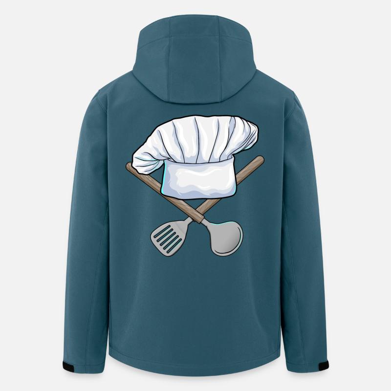 Kochen Kochmütze Küche - Recycelte Männer Softshell-Jacke von Stanley/Stella - Dunkles Petrol