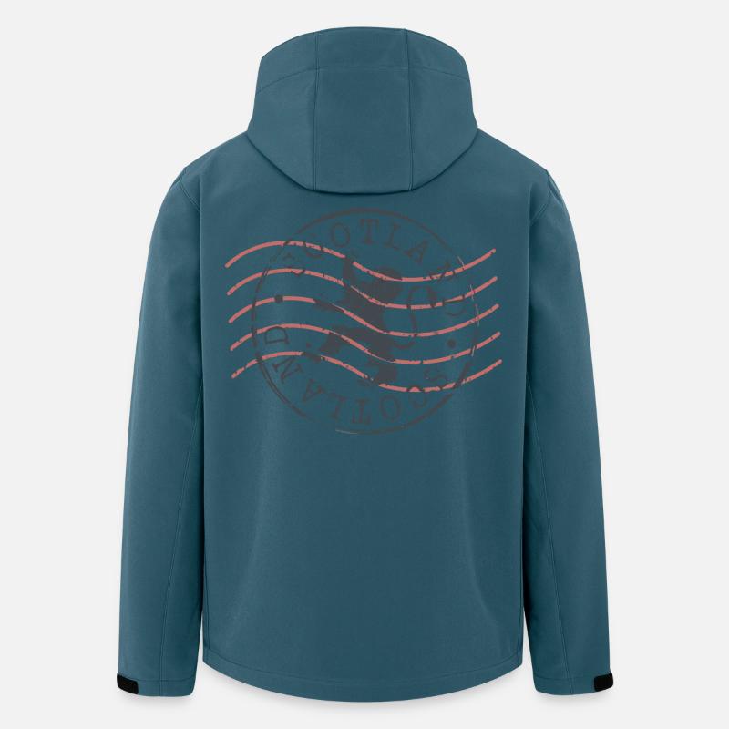 Schottland England Britisch - Recycelte Männer Softshell-Jacke von Stanley/Stella - Dunkles Petrol
