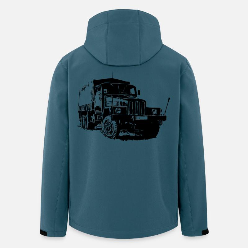 IFA G 5 - Recycelte Männer Softshell-Jacke von Stanley/Stella - Dunkles Petrol
