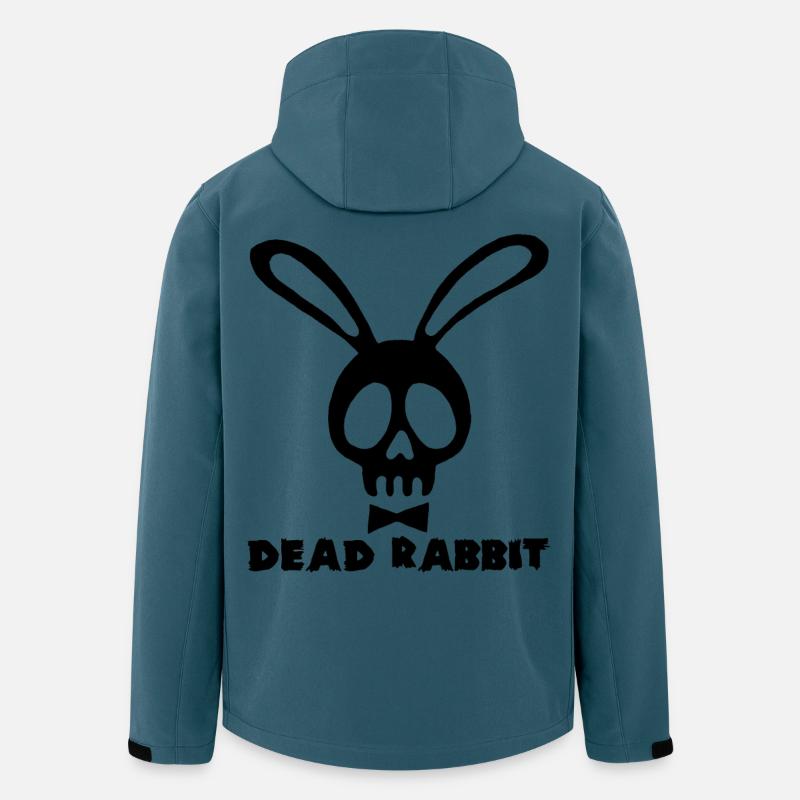 Hase kopf des Todes schwarz - Recycelte Männer Softshell-Jacke von Stanley/Stella - Dunkles Petrol