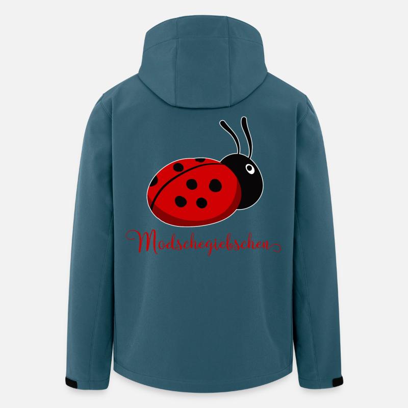 Modschegiebchen Ladybug Saxon Gift Idea - Men’s Recycled Softshell Jacket by Stanley/Stella - stargazer