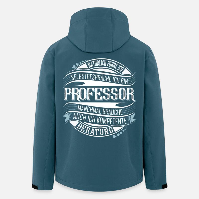 Professor - Recycelte Männer Softshell-Jacke von Stanley/Stella - Dunkles Petrol