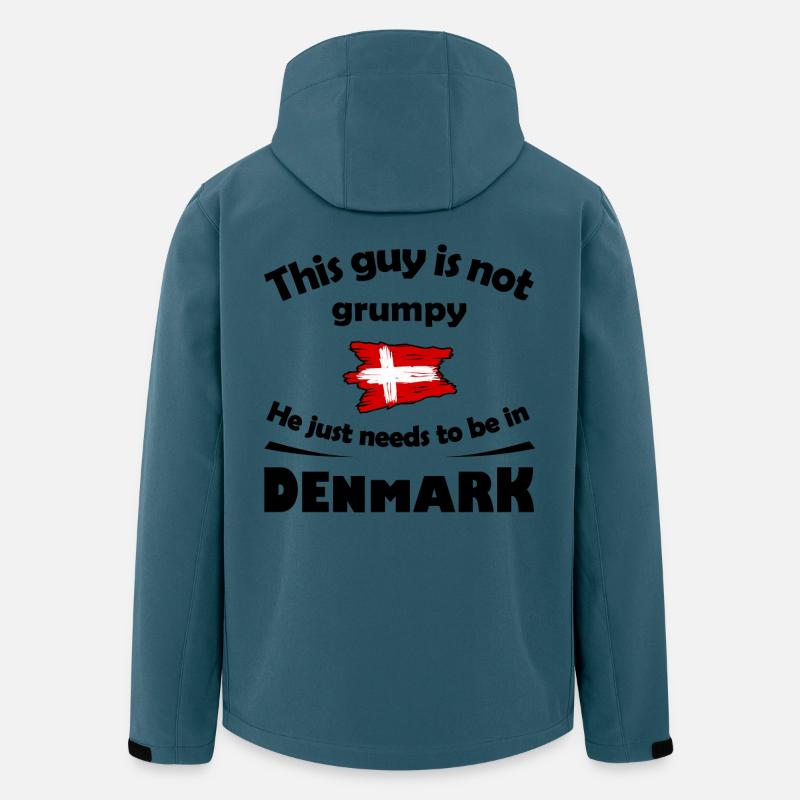 Denmark - Men’s Recycled Softshell Jacket by Stanley/Stella - stargazer