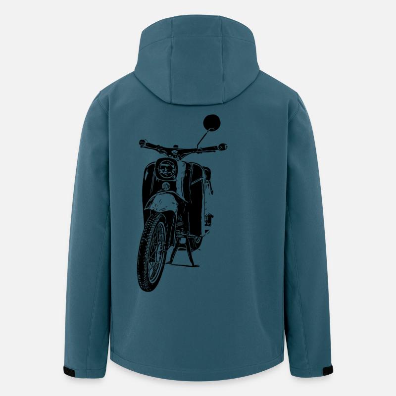 Schwalbe Moped - Men’s Recycled Softshell Jacket by Stanley/Stella - stargazer