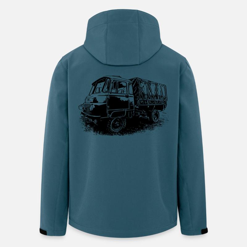 Robur LO 2002 A - Recycelte Männer Softshell-Jacke von Stanley/Stella - Dunkles Petrol