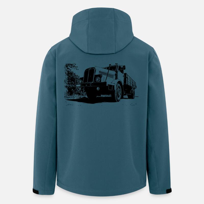 IFA H6 - Recycelte Männer Softshell-Jacke von Stanley/Stella - Dunkles Petrol