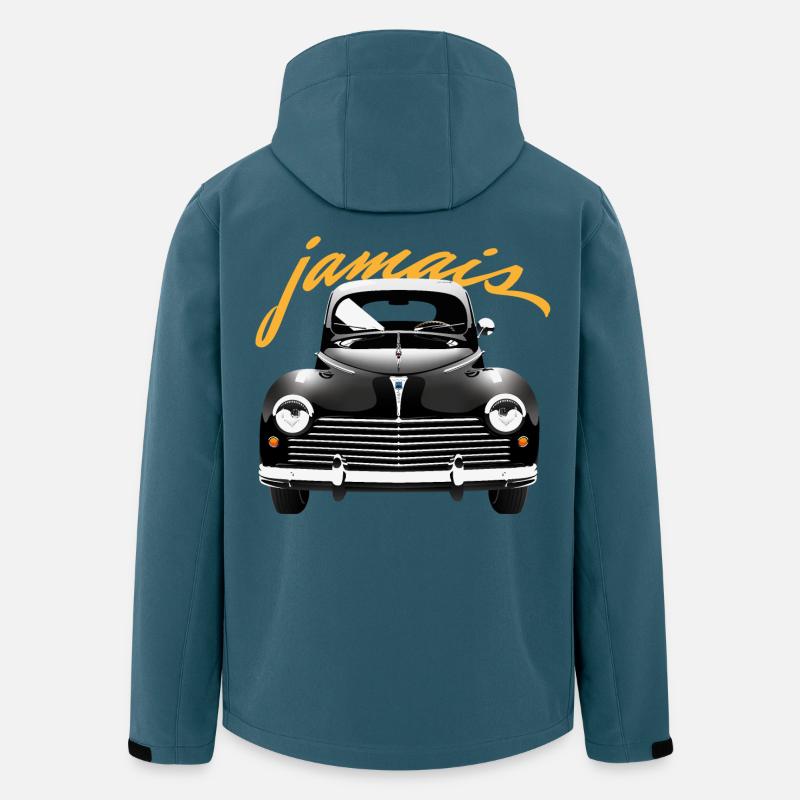 Nie 203 - Recycelte Männer Softshell-Jacke von Stanley/Stella - Dunkles Petrol