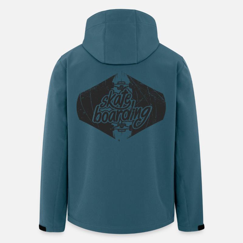 Skateboarding Skateboard - Men’s Recycled Softshell Jacket by Stanley/Stella - stargazer