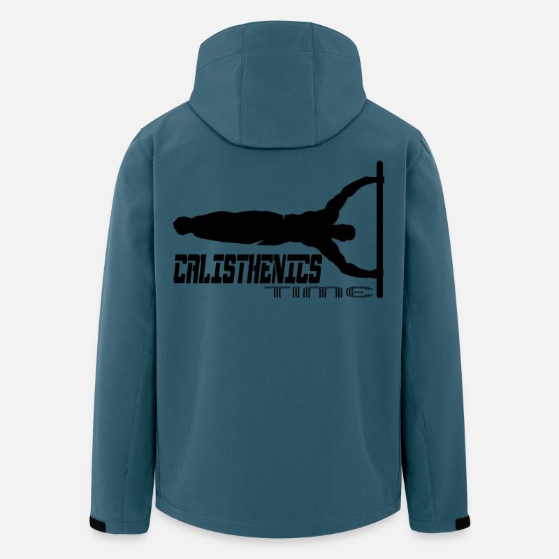 Calisthenics - Recycelte Männer Softshell-Jacke von Stanley/Stella - Dunkles Petrol
