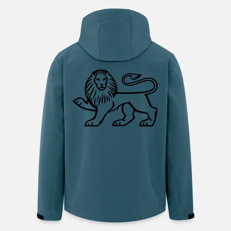 Bonn Bonner Löwe - Recycelte Männer Softshell-Jacke von Stanley/Stella - Dunkles Petrol