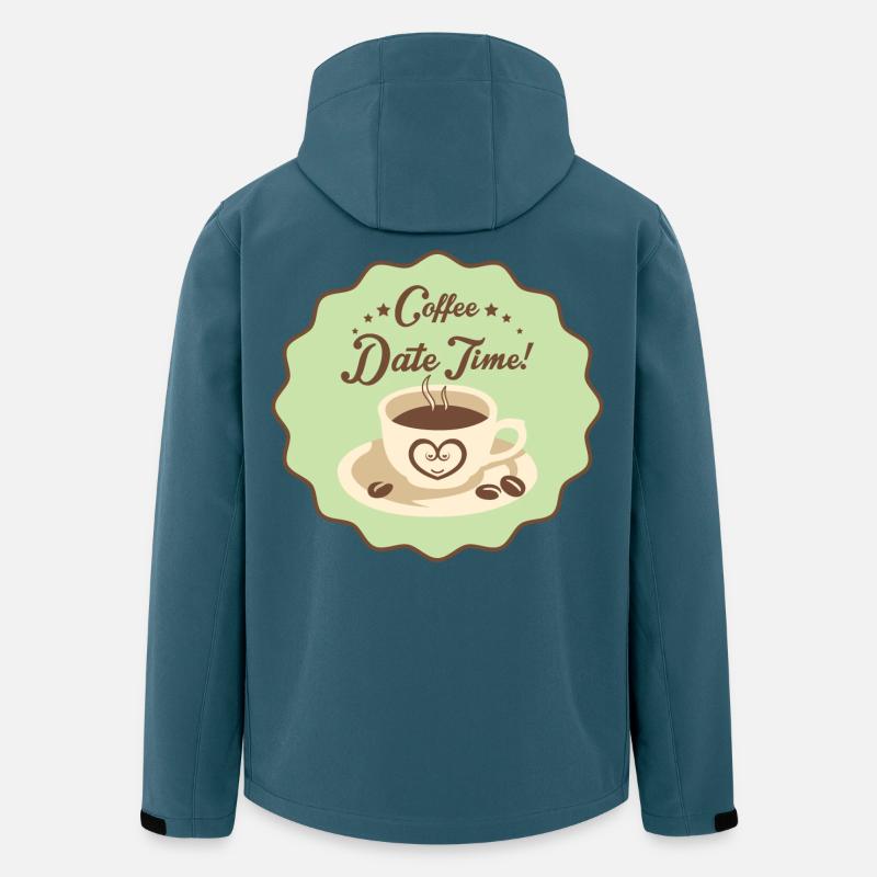 Coffe Date Time - Men’s Recycled Softshell Jacket by Stanley/Stella - stargazer