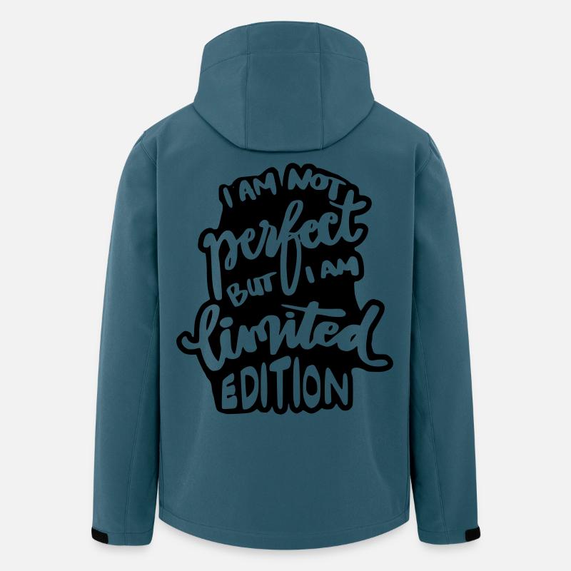Pas parfait mais un spécimen rare * - Veste softshell homme en polyester recyclé Stanley/Stella - bleu pétrole foncé
