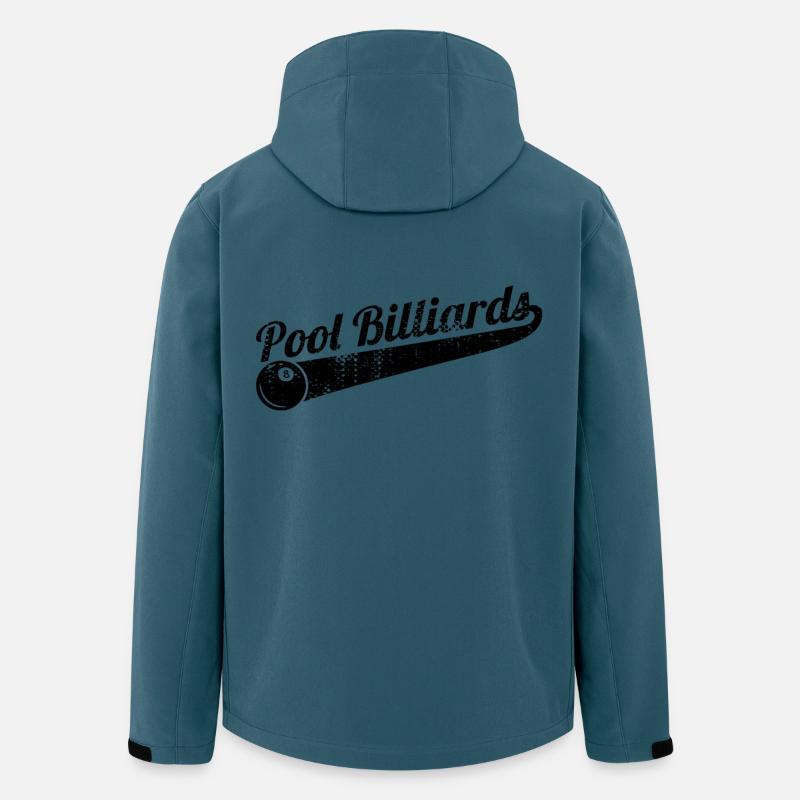 Billard Pool - Recycelte Männer Softshell-Jacke von Stanley/Stella - Dunkles Petrol