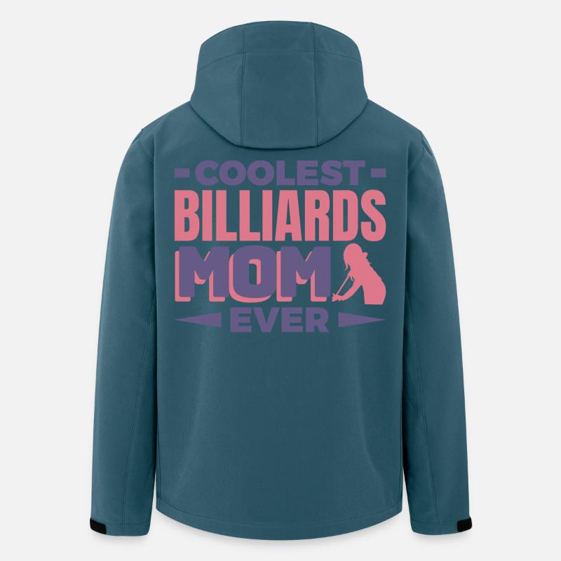 Billard Mutter - Recycelte Männer Softshell-Jacke von Stanley/Stella - Dunkles Petrol