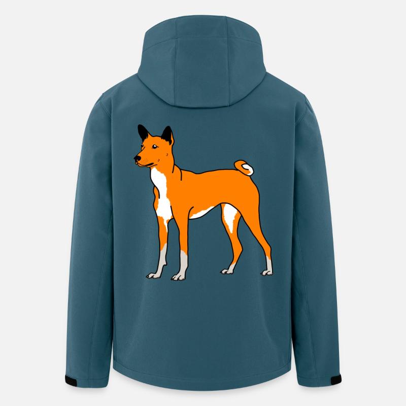 Ingwer Hündchen - Recycelte Männer Softshell-Jacke von Stanley/Stella - Dunkles Petrol