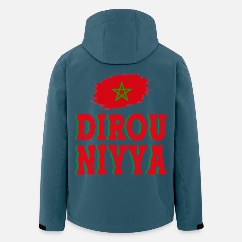 Dirou NIYYA - Recycelte Männer Softshell-Jacke von Stanley/Stella - Dunkles Petrol