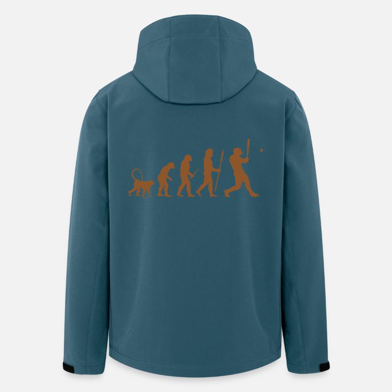 Baseball Evolution - Men’s Recycled Softshell Jacket Discoverer by Stanley/Stella - stargazer