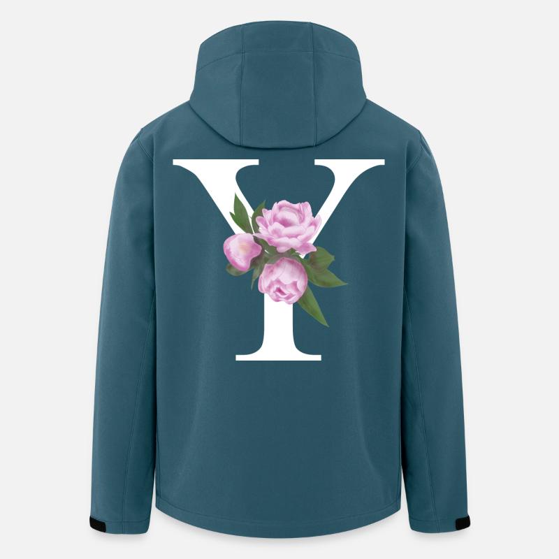 Y - Recycelte Männer Softshell-Jacke von Stanley/Stella - Dunkles Petrol