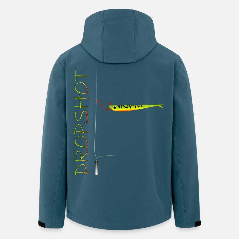DropShot 1 - Recycelte Männer Softshell-Jacke von Stanley/Stella - Dunkles Petrol