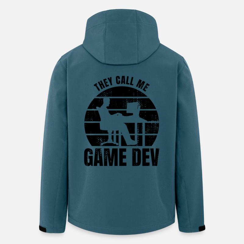 Game Developer - Men’s Recycled Softshell Jacket Discoverer by Stanley/Stella - stargazer