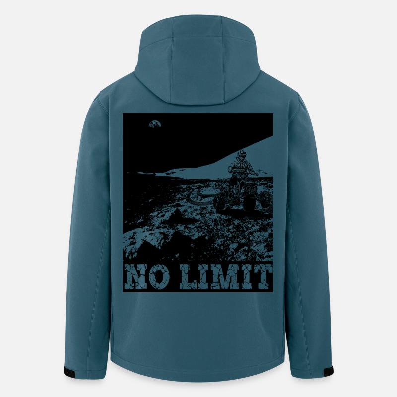 QUAD NOLIMIT - Recycelte Männer Softshell-Jacke von Stanley/Stella - Dunkles Petrol