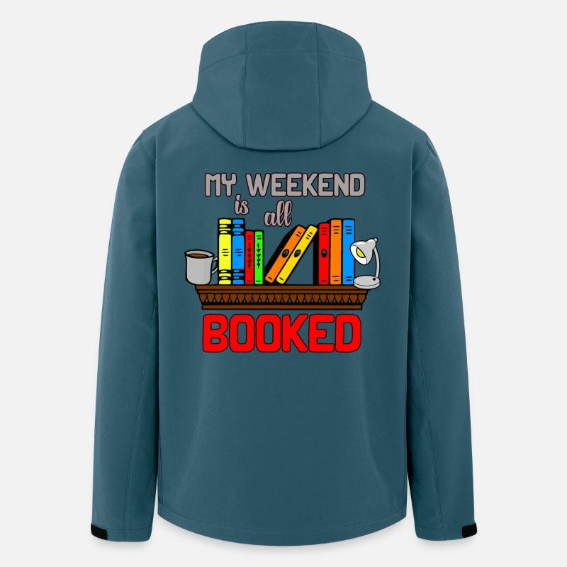 My weekend is booked Weekend is all booked - Men’s Recycled Softshell Jacket by Stanley/Stella - stargazer