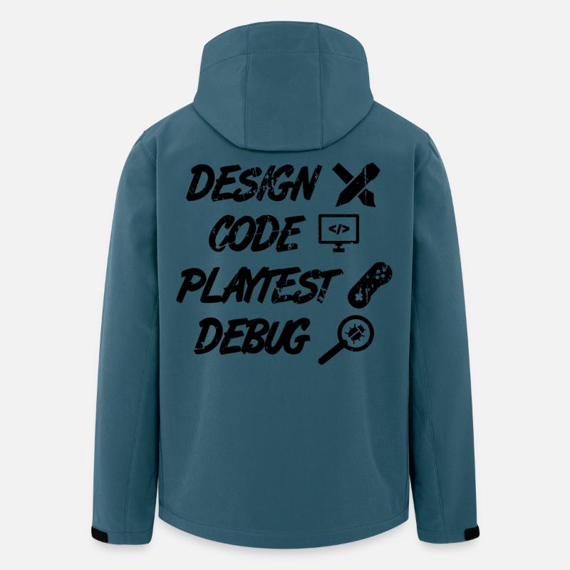Design Code Playtest Debug - Men’s Recycled Softshell Jacket by Stanley/Stella - stargazer