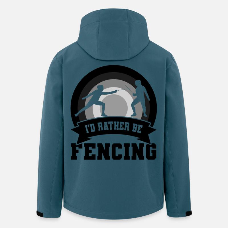 Fechter Witz - Recycelte Männer Softshell-Jacke von Stanley/Stella - Dunkles Petrol