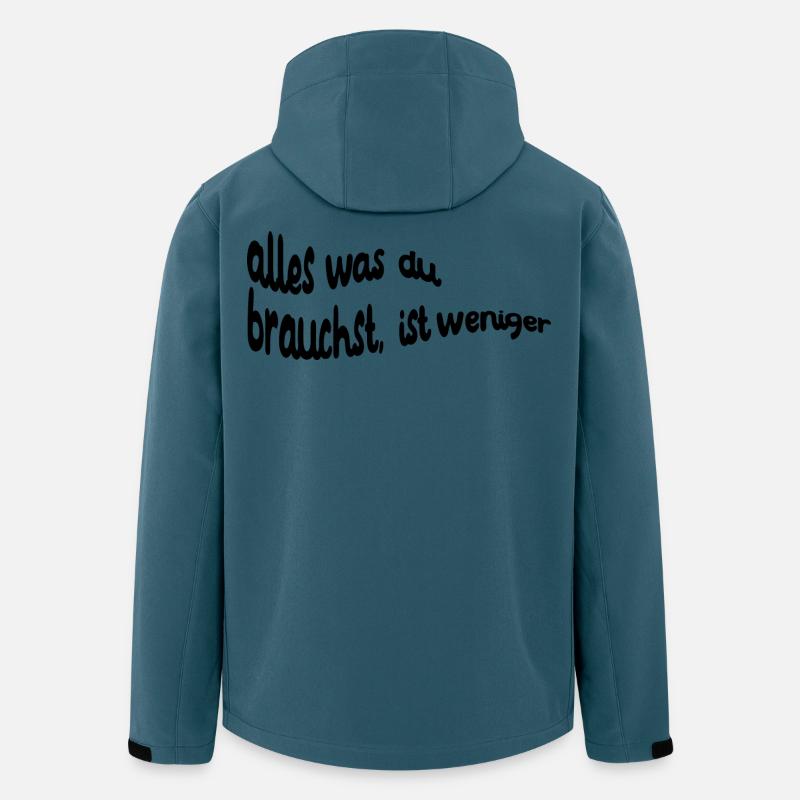 Umweltschützer Umwelt Statement Erde Umweltschutz - Recycelte Männer Softshell-Jacke von Stanley/Stella - Dunkles Petrol